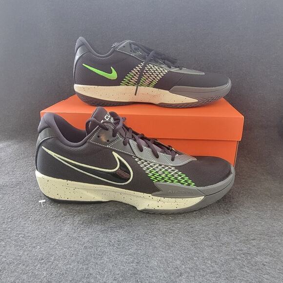 NIKE AIR ZOOM G.T. CUT ACADEMY BLACK/VOLT-ANTHRACITE‎ SIZE MEN\'S 13 main image 4